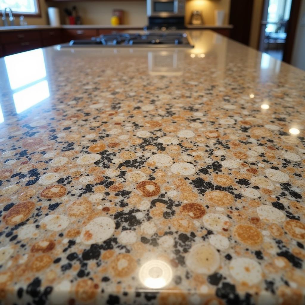 Đá ốp bệ bếp granite