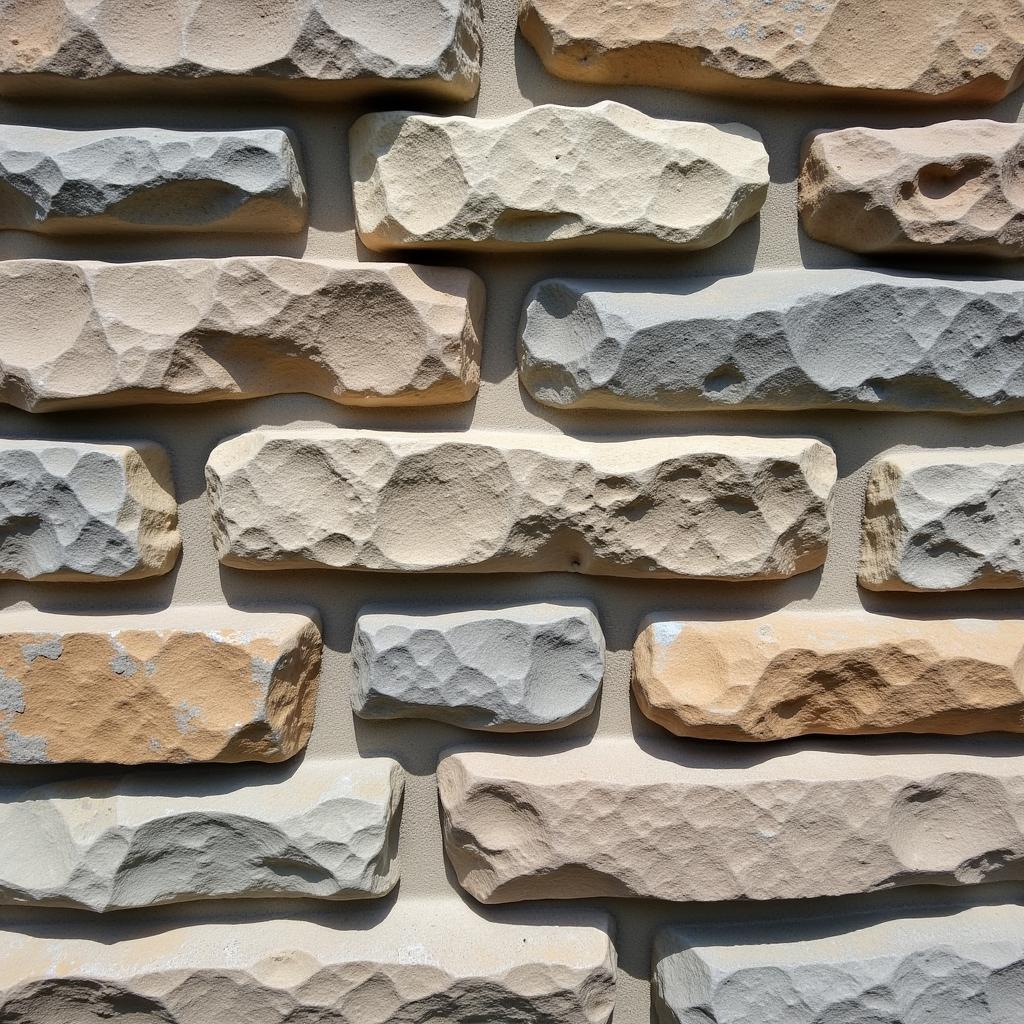 Stone wall cladding