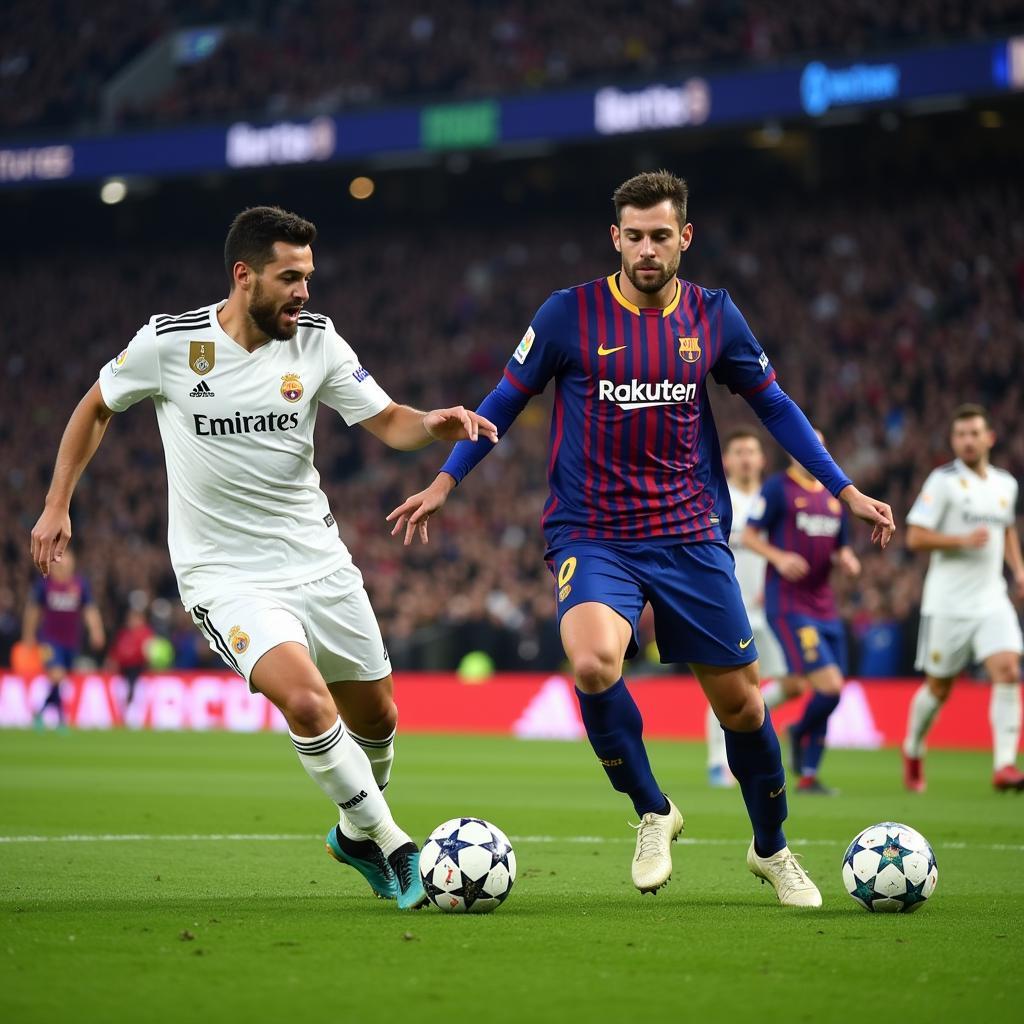 Trận cầu kinh điển Real Madrid - Barcelona tại Cúp C1