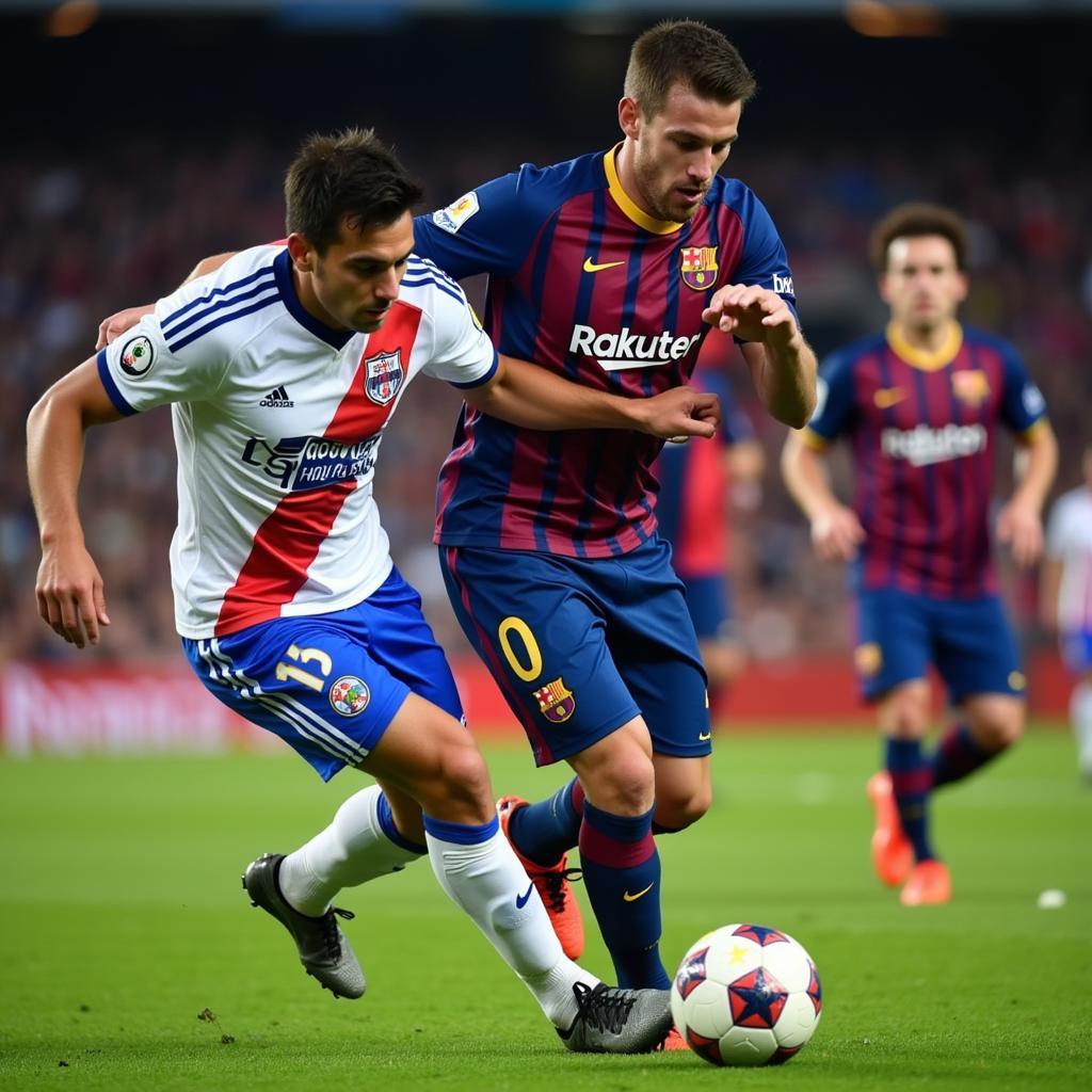 Deportivo đối đầu Barcelona