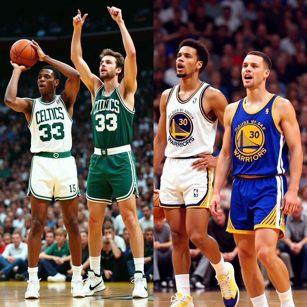 Lịch sử đối đầu Celtics Warriors