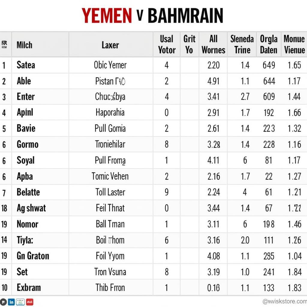 Yemen vs Bahrain: Cuộc Đối Đầu Nảy Lửa Trên Sân Cỏ Châu Á