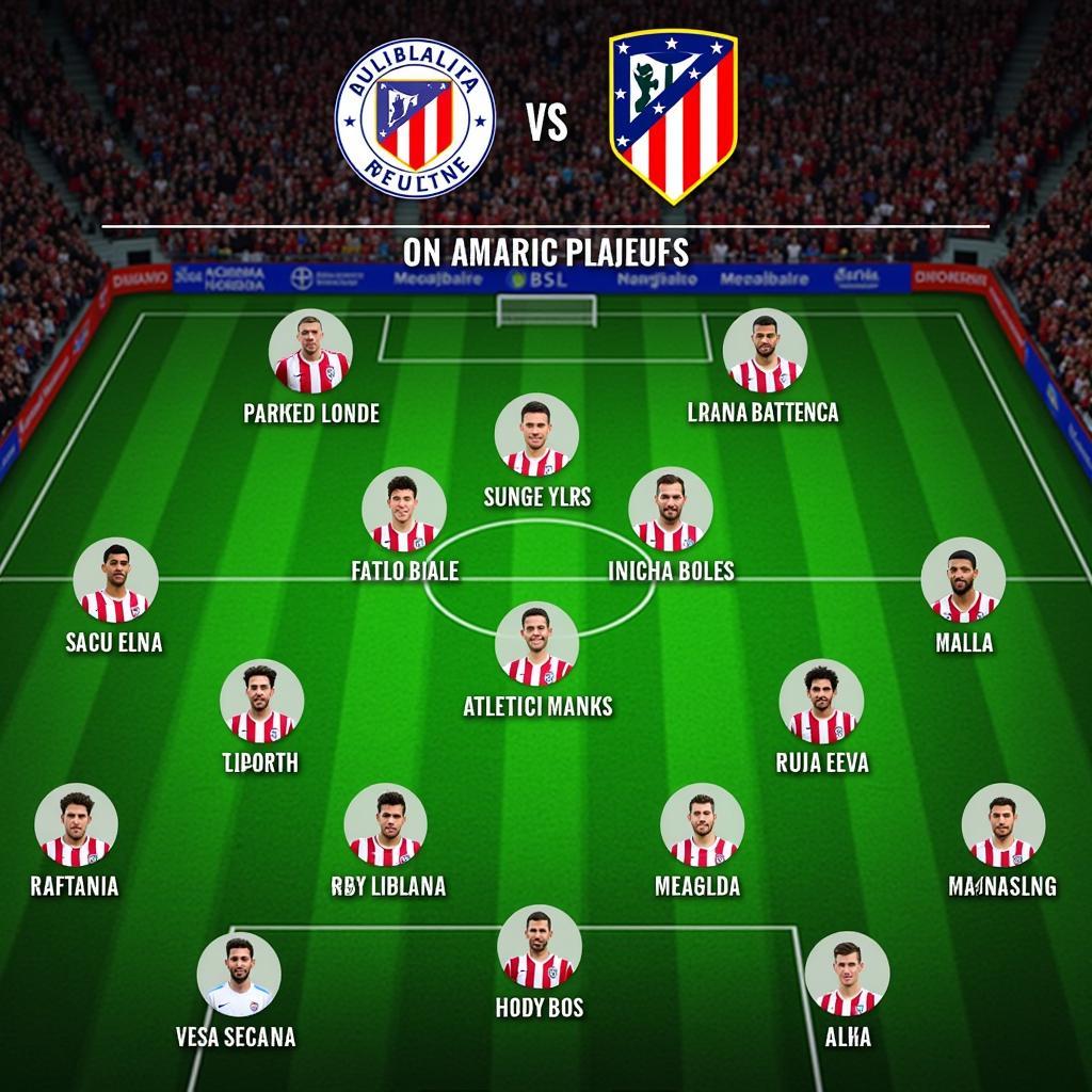 Đội hình ra trận dự kiến Athletic Bilbao và Atletico Madrid