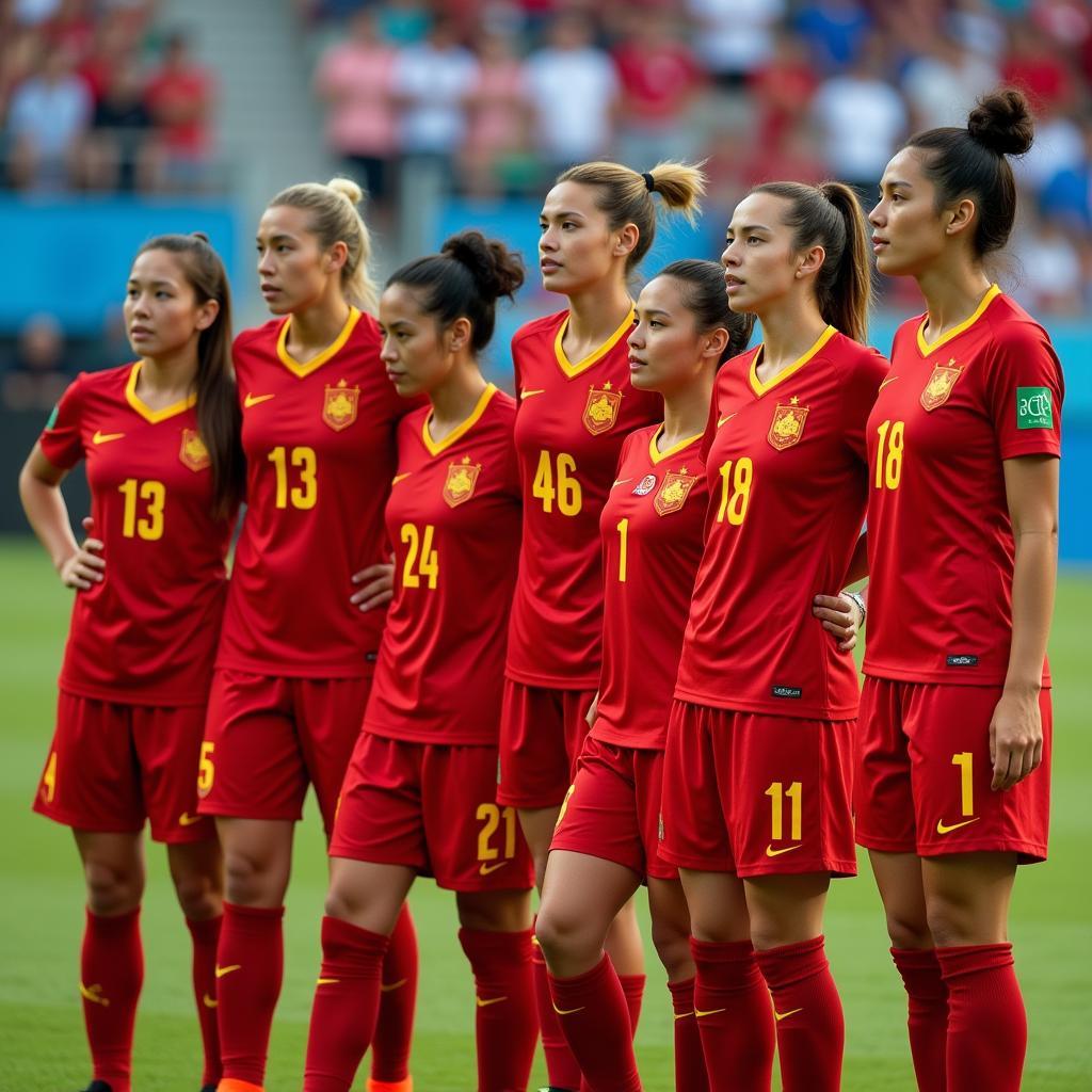 Lịch Đá World Cup Nữ Việt Nam: Hành Trình Lịch Sử