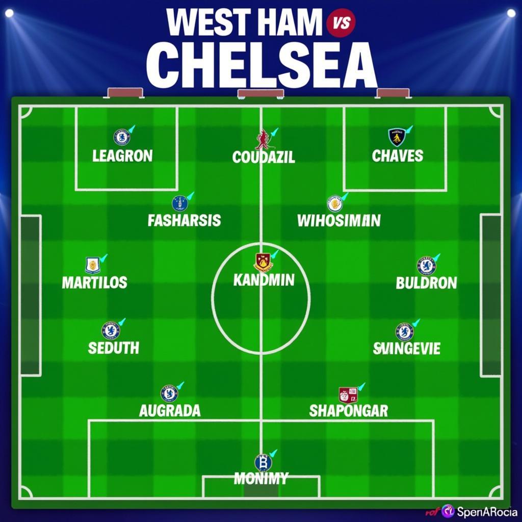 Đội hình dự kiến West Ham - Chelsea