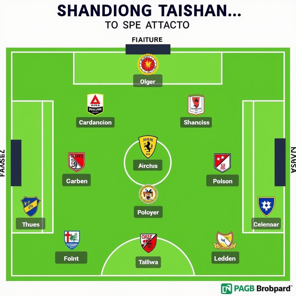 Sơ Đồ Chiến Thuật Shandong Taishan