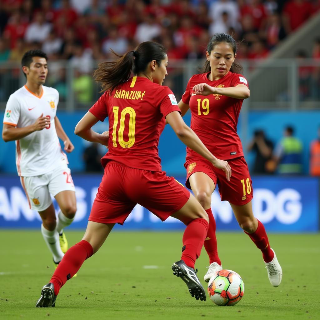 Tuyển Việt Nam thi đấu tại Asian Cup