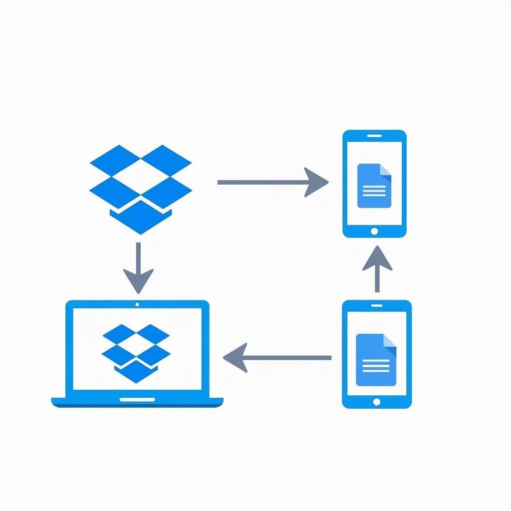 Đồng bộ hóa dữ liệu đa nền tảng với Dropbox