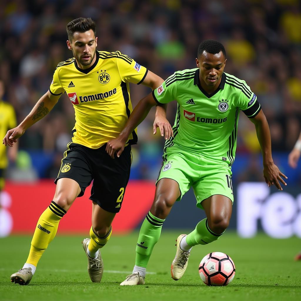 Dortmund vs Wolfsburg đối đầu