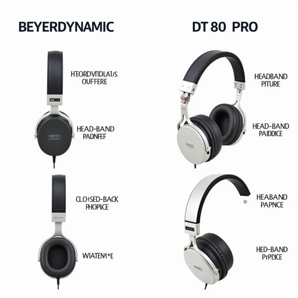 Beyerdynamic DT770 Pro vs DT880 Pro: So sánh thiết kế