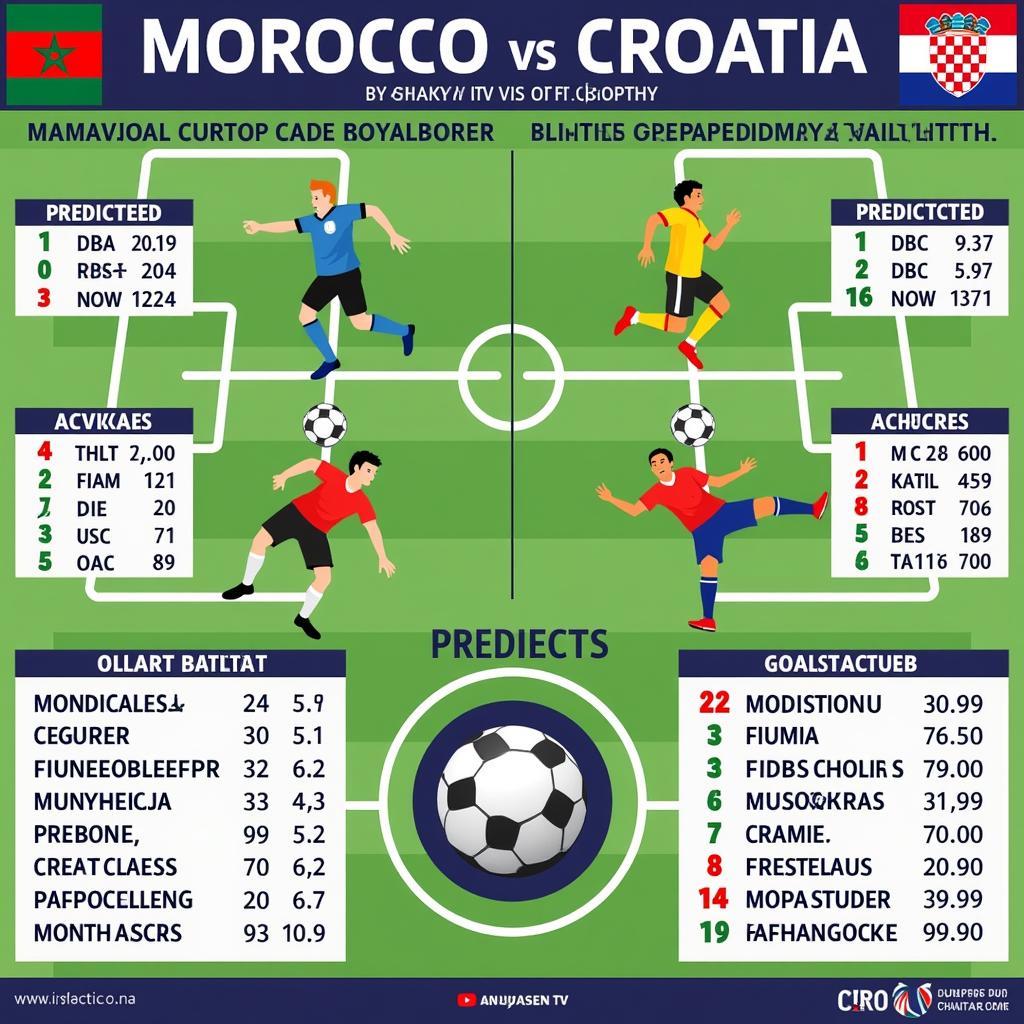 Dự đoán kèo Ma Rốc vs Croatia chính xác