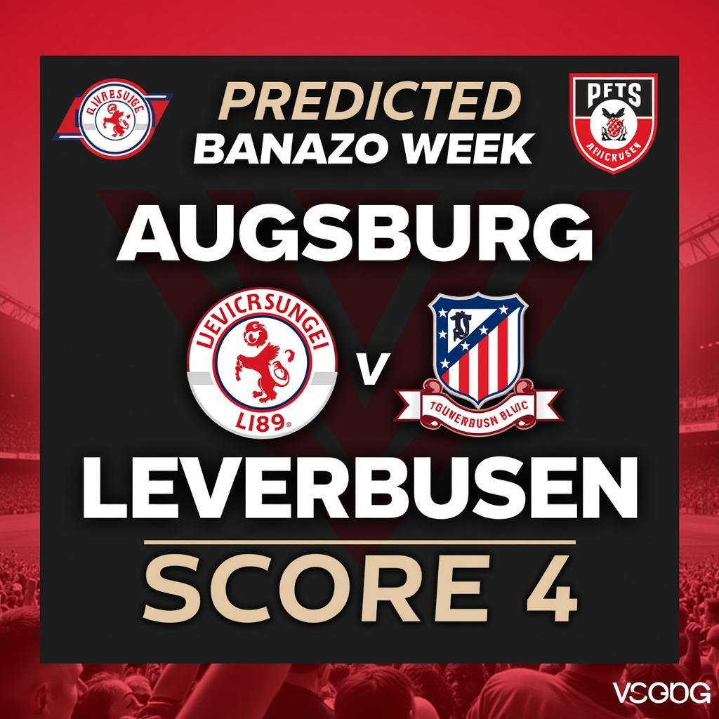 Dự đoán tỷ số Augsburg vs Leverkusen