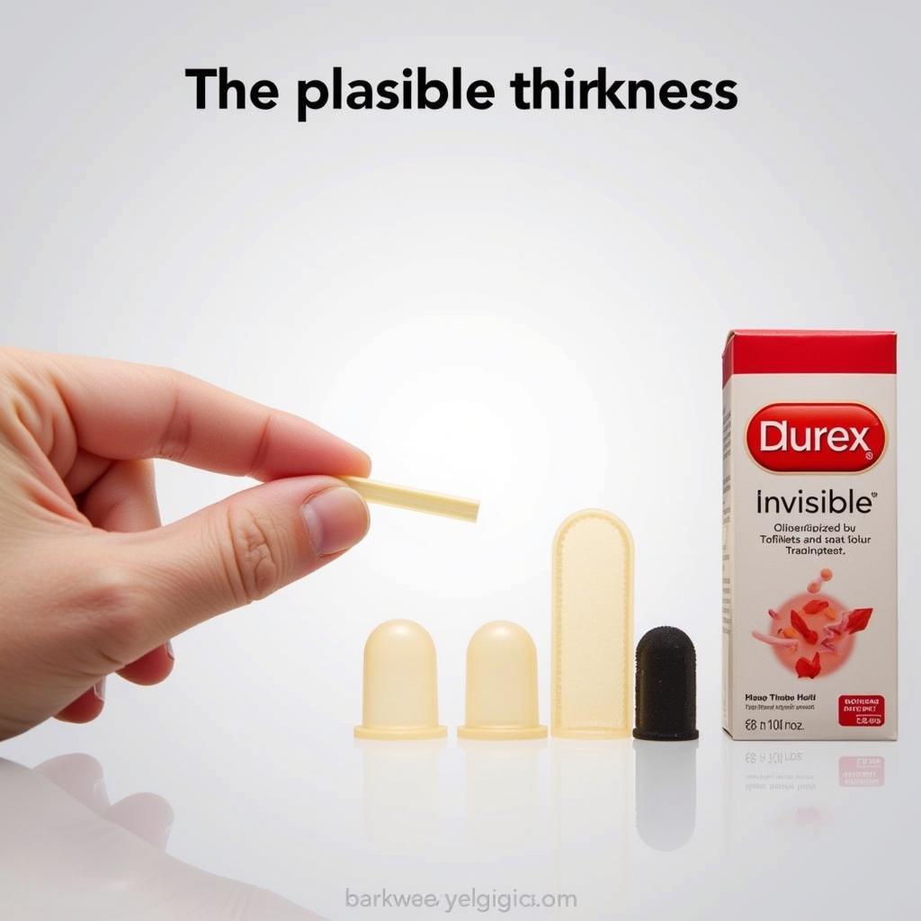 Bao cao su Durex Invisible siêu mỏng