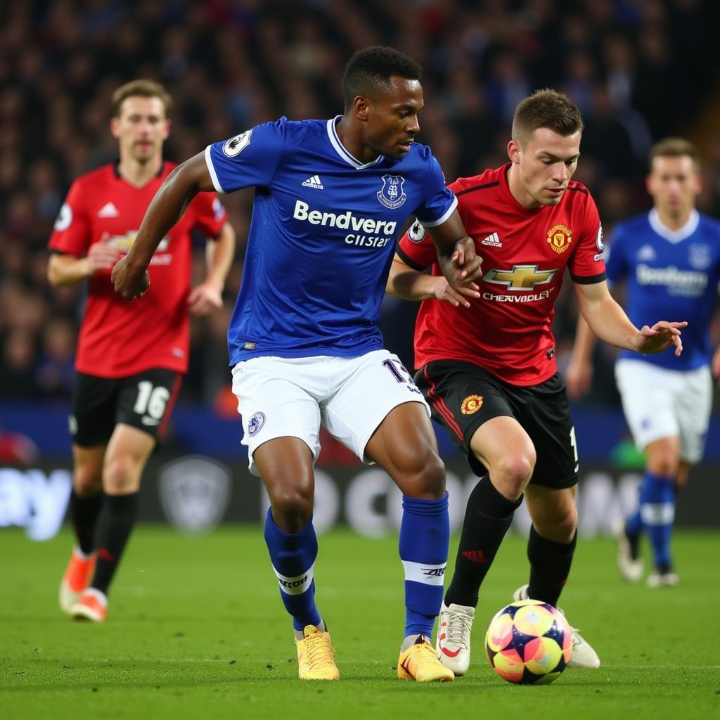 Everton vs Manchester United: Đối đầu kịch tính