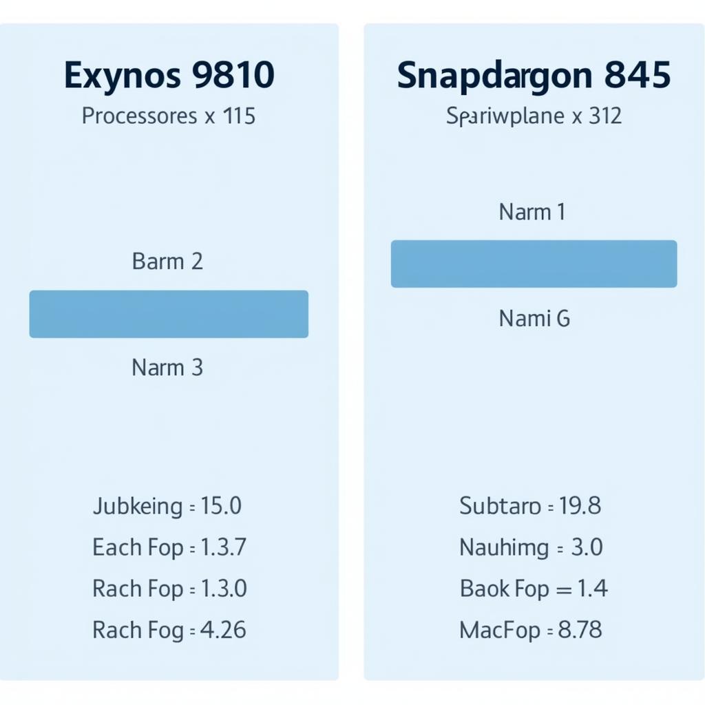 So sánh hiệu năng đa nhân Exynos 9810 và Snapdragon 845