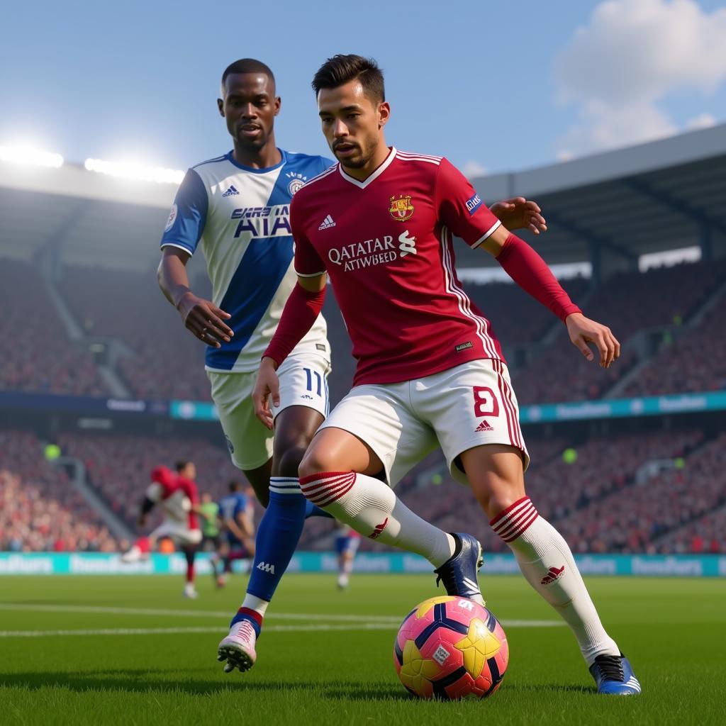 FIFA 19 trên PS4 với đồ họa chân thực