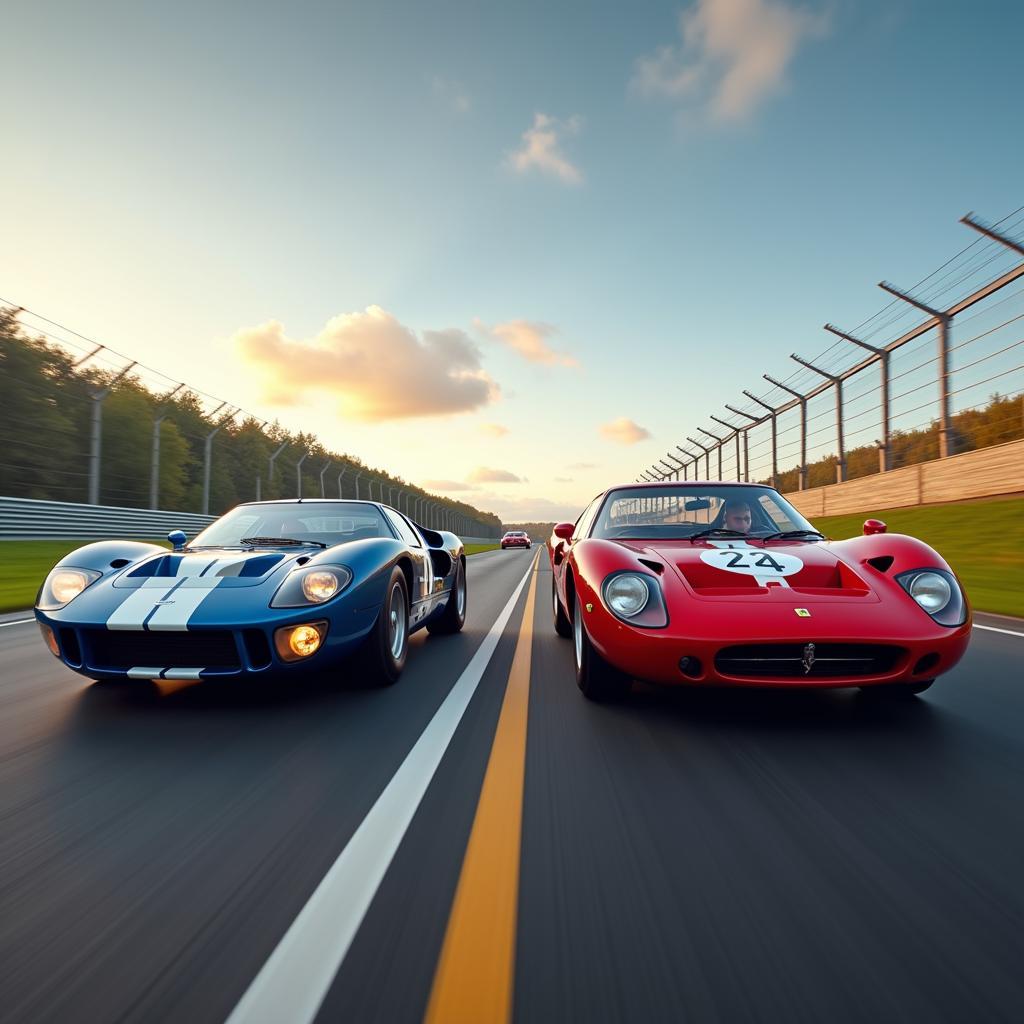 Ford vs Ferrari Game Online