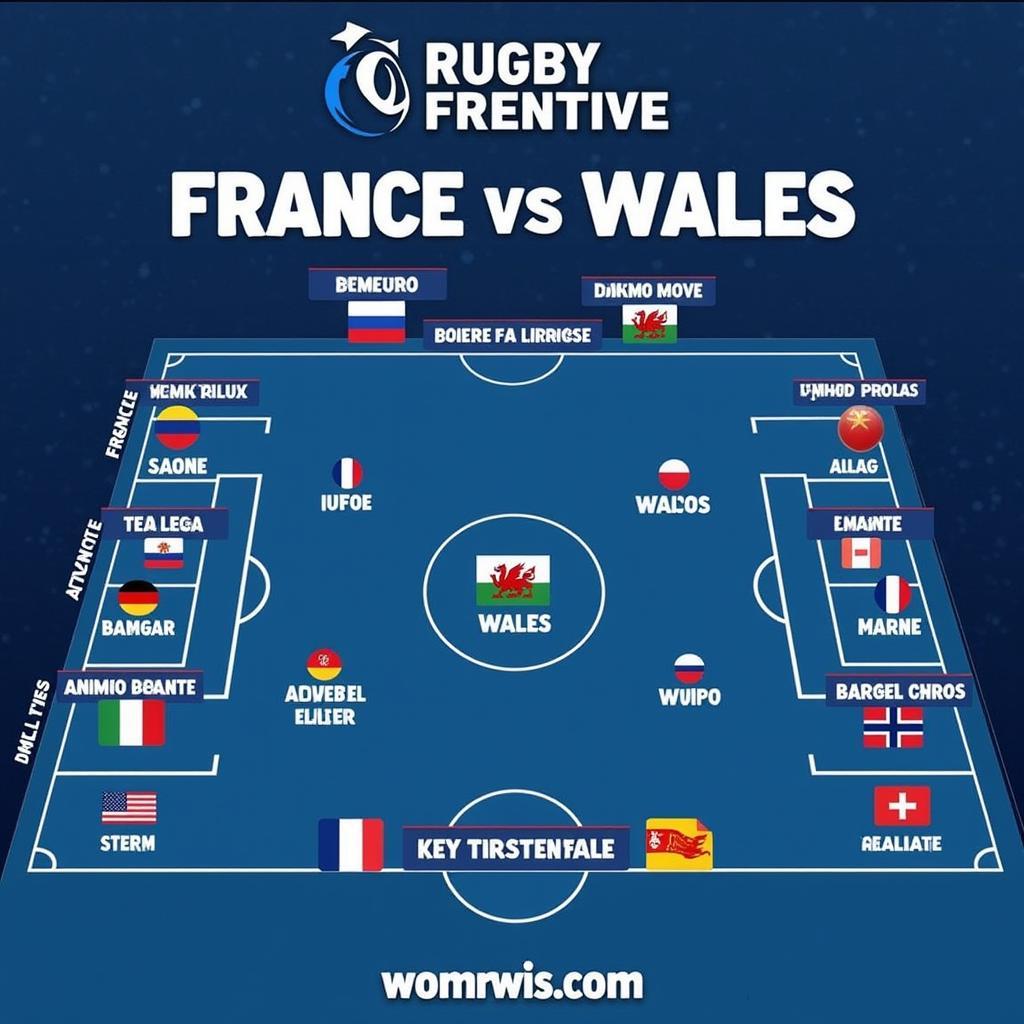 Đội hình dự kiến France vs Wales