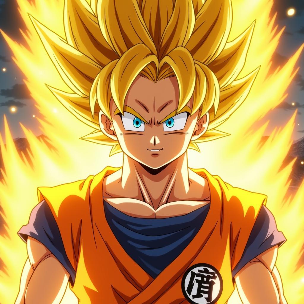 Goku Biến Hình Siêu Saiyan