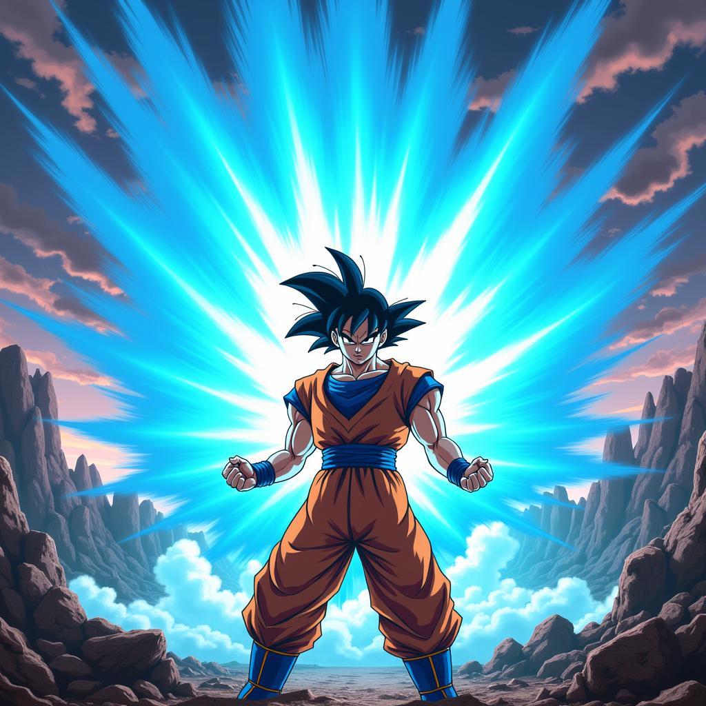 Goku sử dụng Kamehameha