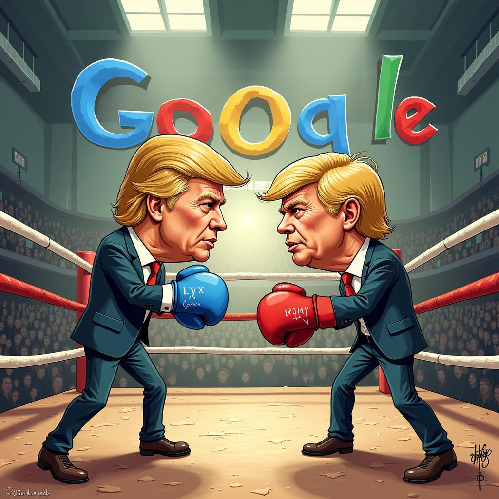 Cuộc chiến không khoan nhượng giữa Google và Trump