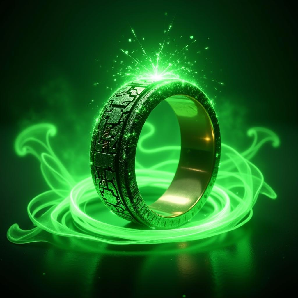 Green Lantern Ring - Biểu Tượng Quyền Năng