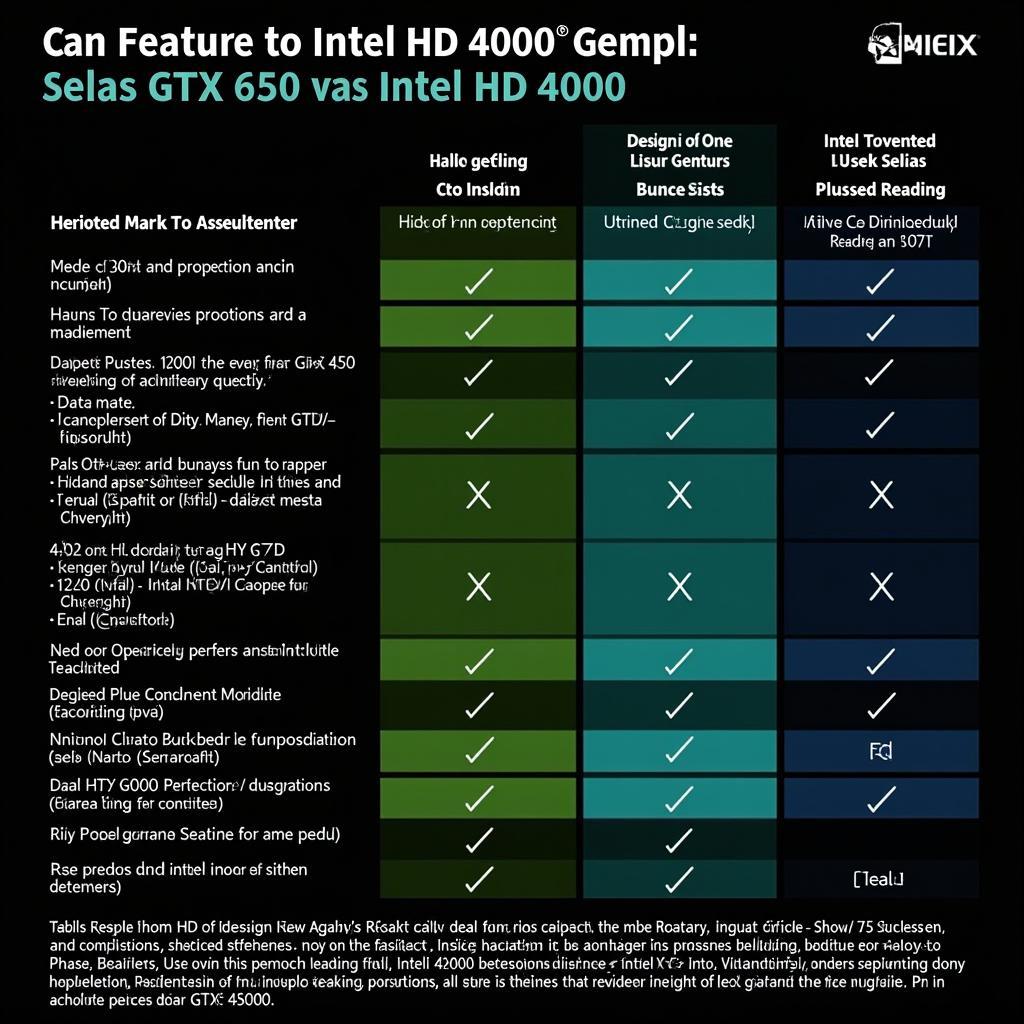 GTX 650 vs Intel HD 4000 Graphic Design Capabilities