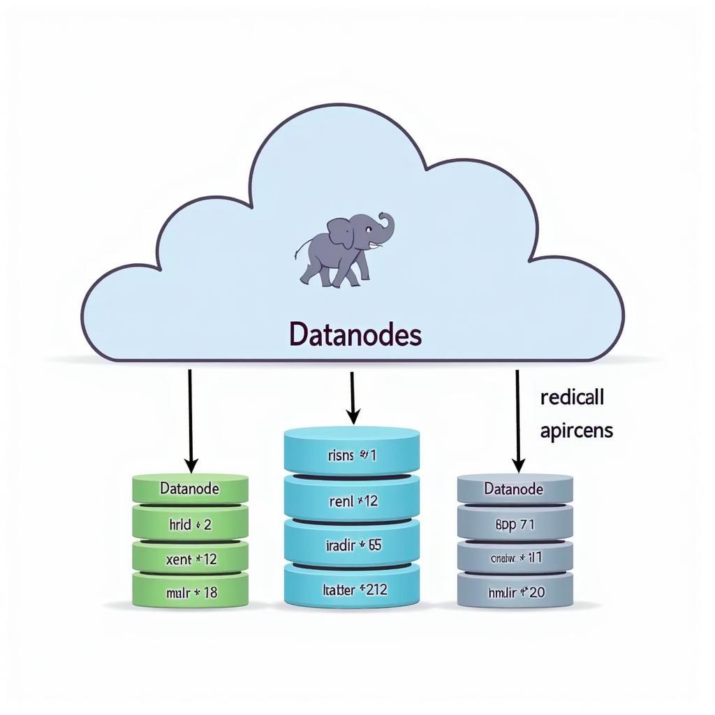 Hadoop Datanode lưu trữ dữ liệu