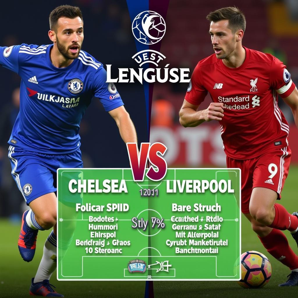 Hàng công của Chelsea và Liverpool