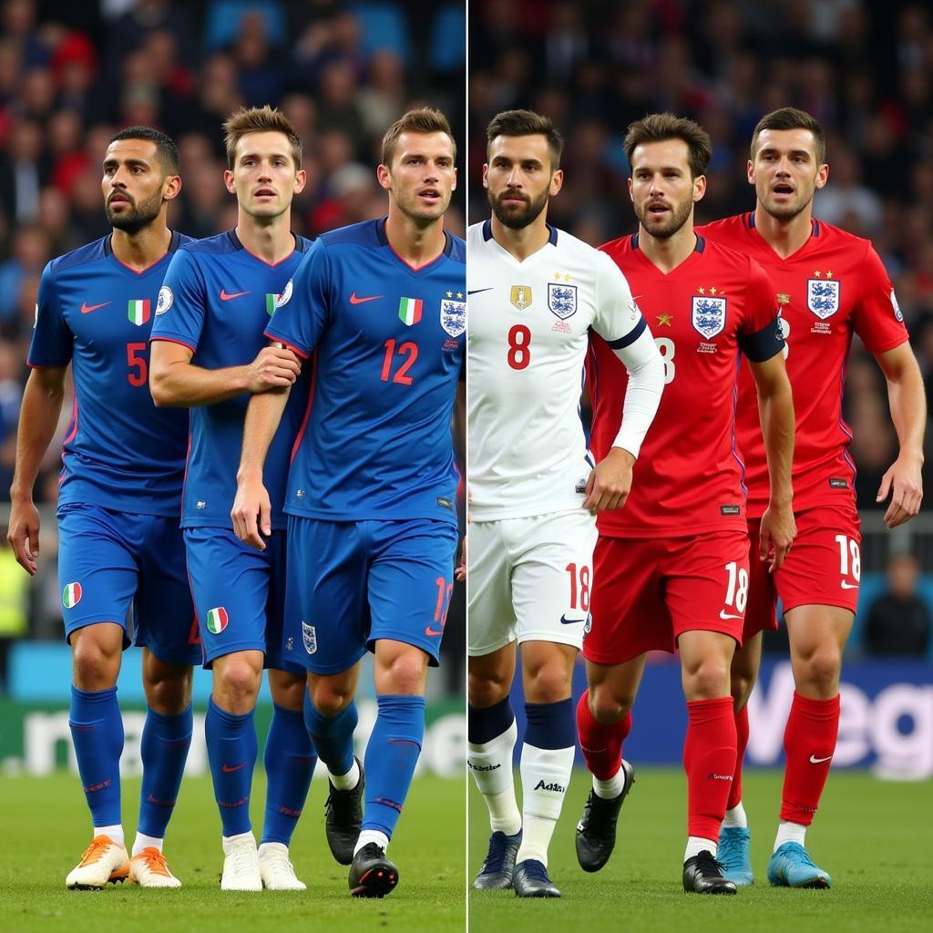 Solid Defenses of Italy and England