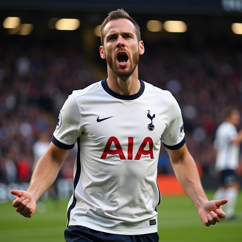 Harry Kane Ăn Mừng Bàn Thắng