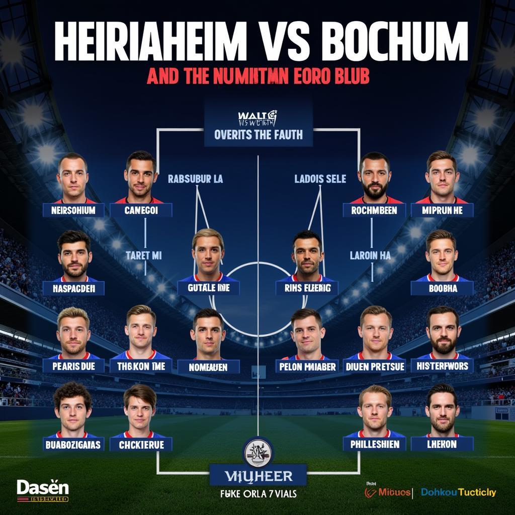 Đội hình ra sân Heidenheim vs Bochum