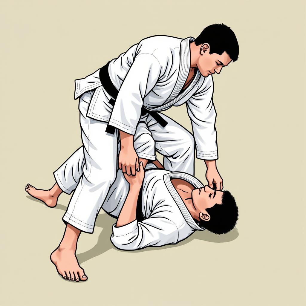 Hiza Guruma vs. Sasae Tsurikomi Ashi: So sánh Hai Kỹ Thuật Judo Tinh Tế