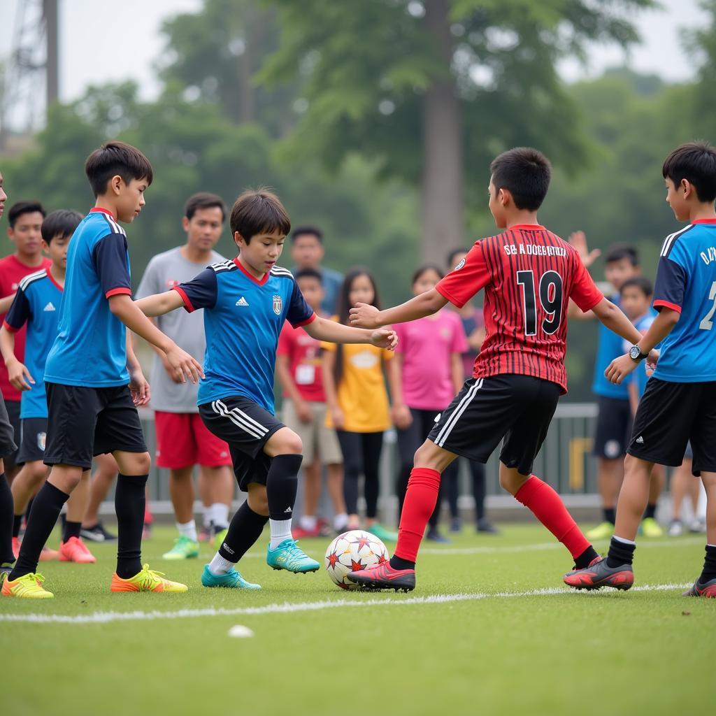 Juventus Football Academy Vietnam Friendly Match