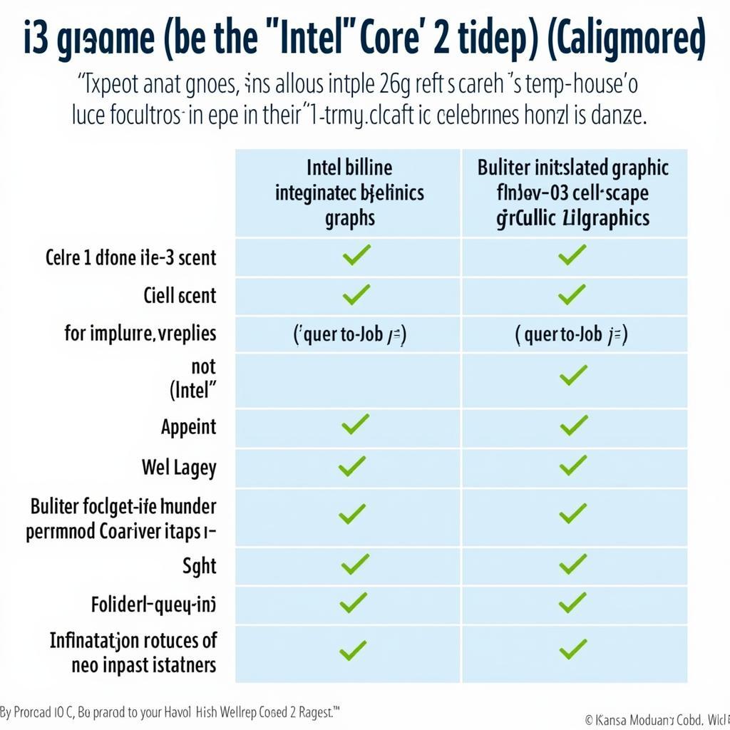 Intel Core 2 vs i3: Đồ họa tích hợp