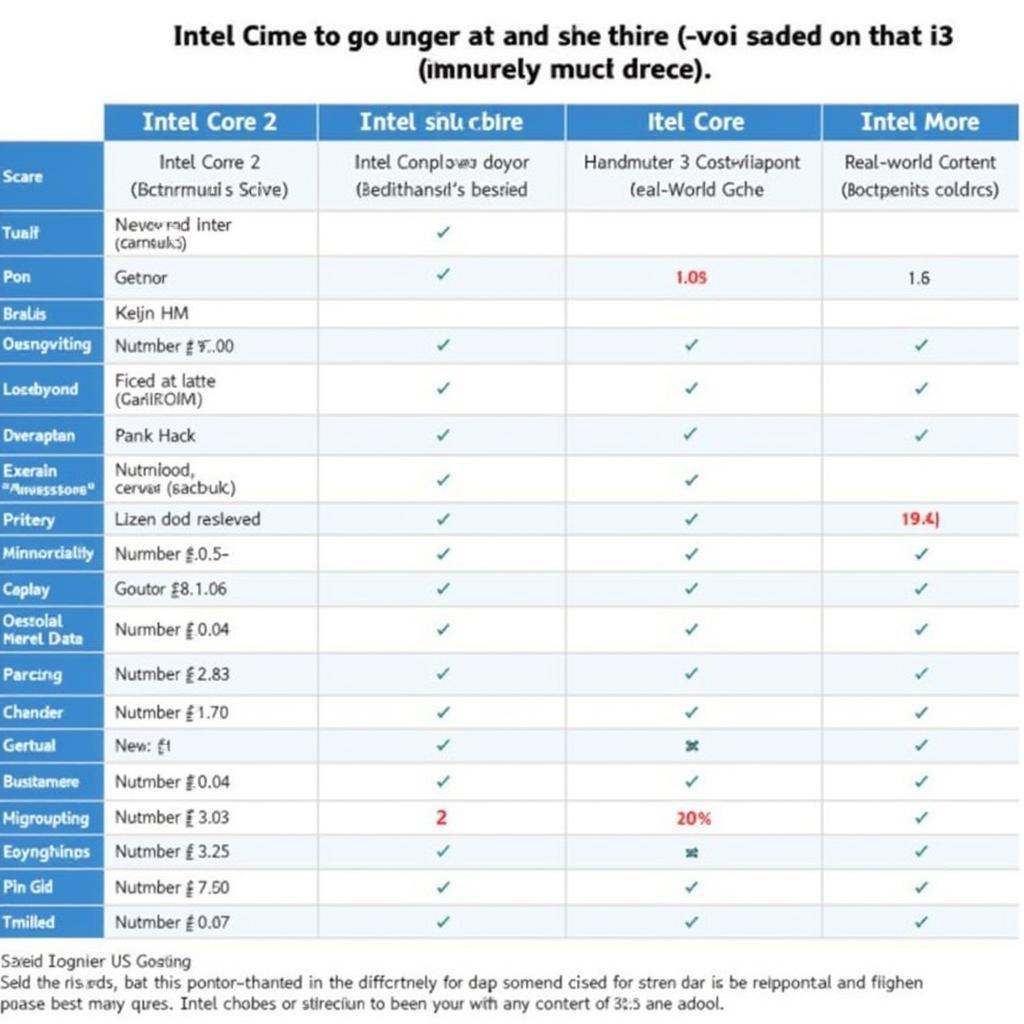 So sánh hiệu năng Intel Core 2 vs i3