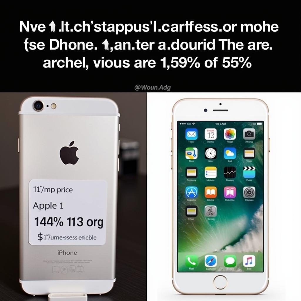 Meme về giá của iPhone và Android