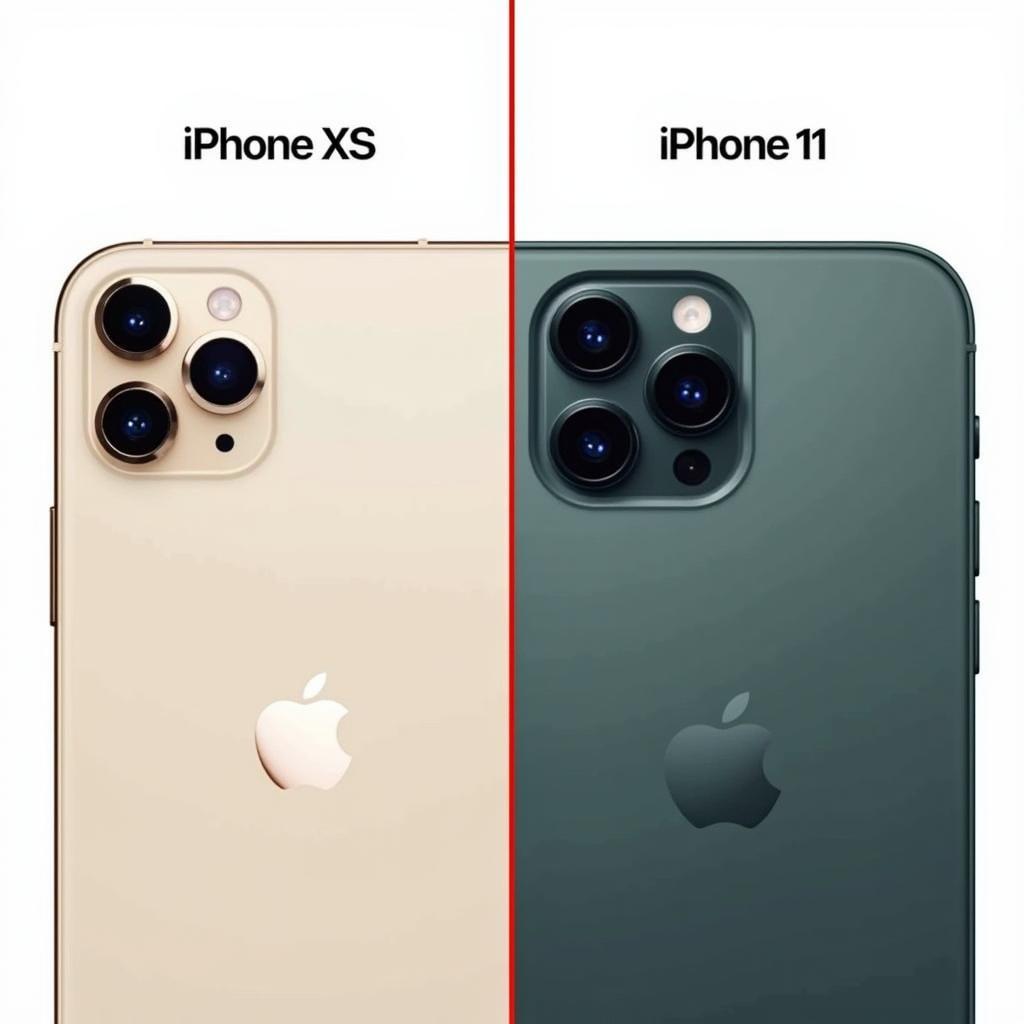 iPhone XS và iPhone 11: So sánh thiết kế