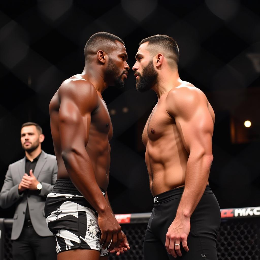 Israel Adesanya và Kelvin Gastelum đối đầu tại UFC 236