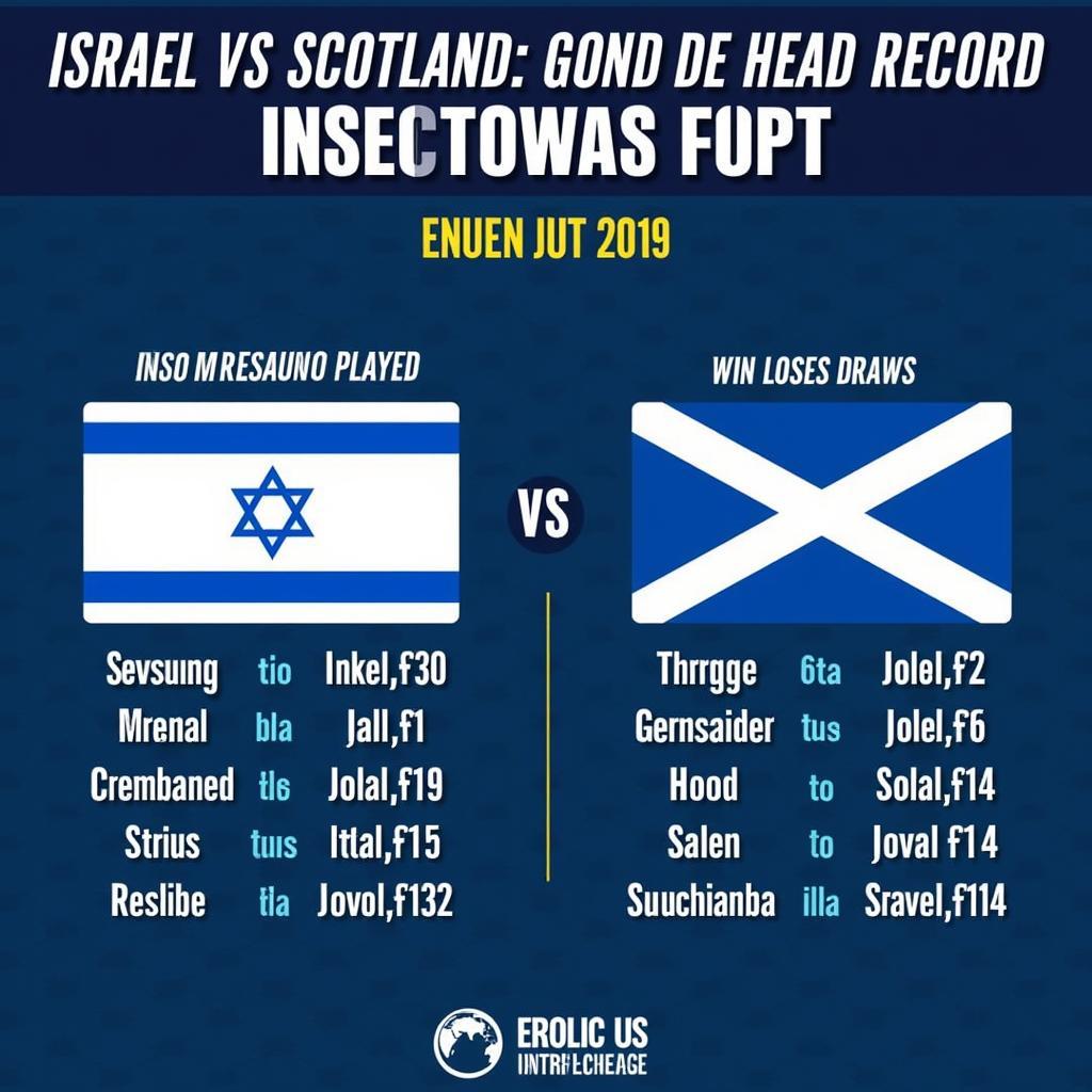 Lịch sử Đối đầu Giữa Israel và Scotland