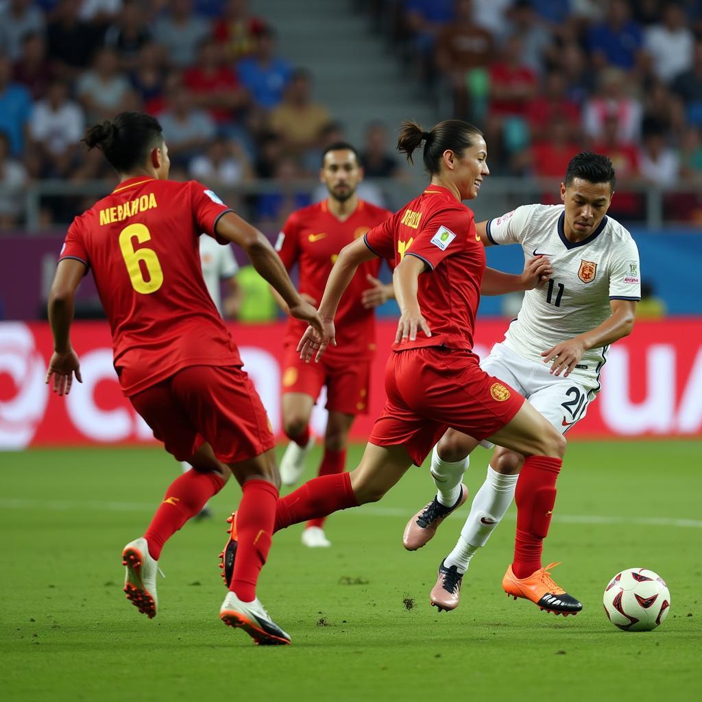 Vietnam Football Team at Asiad