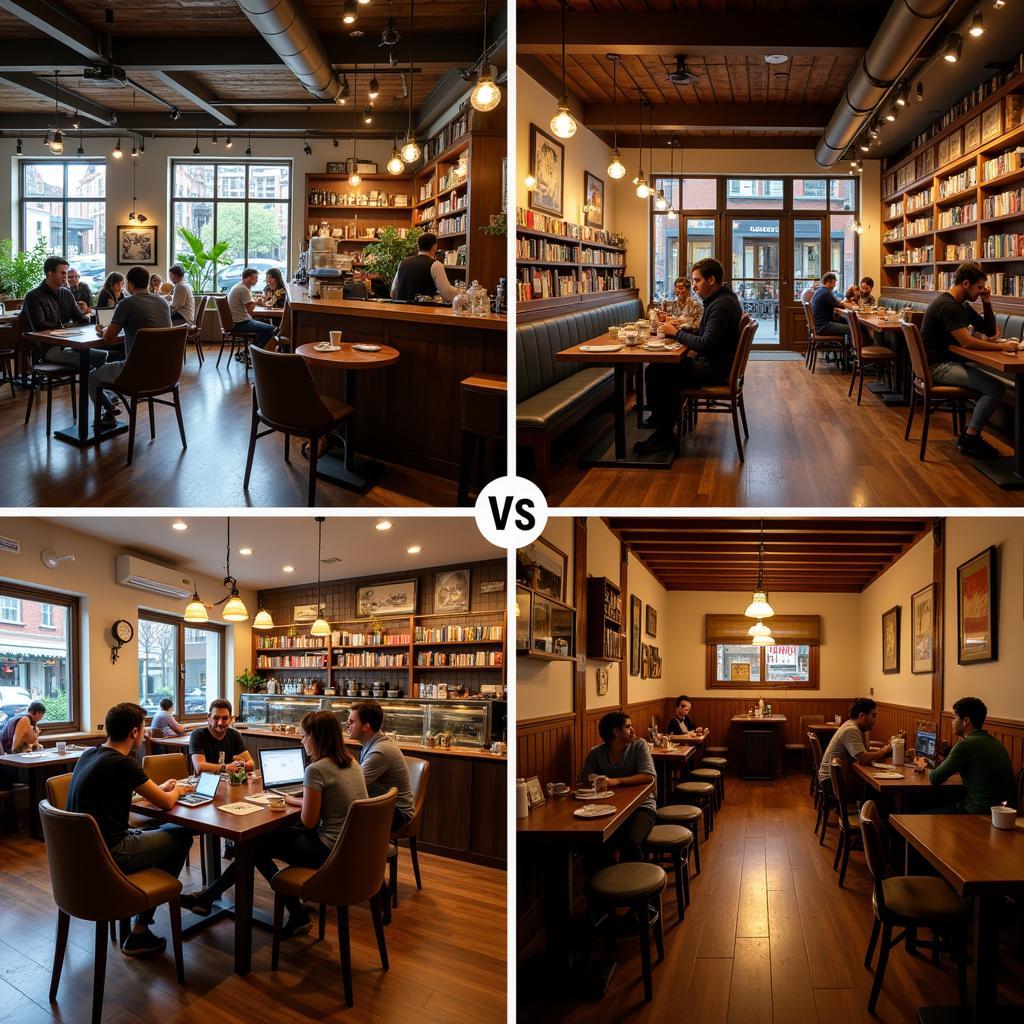 Coffee Shop vs Coffee House: Sự Khác Biệt Tinh Tế Nằm Ở Đâu?