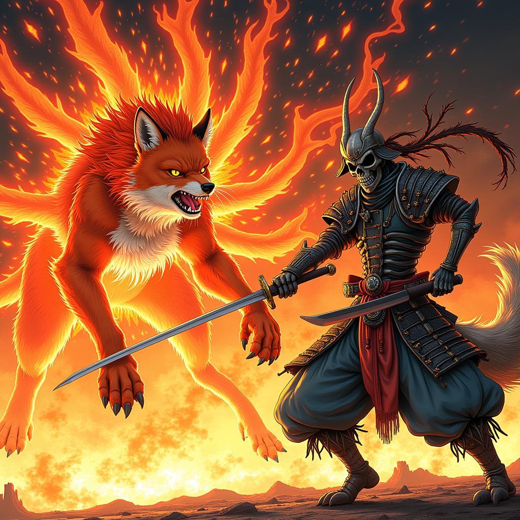 How to Draw Kurama vs Susanoo: An Epic Showdown