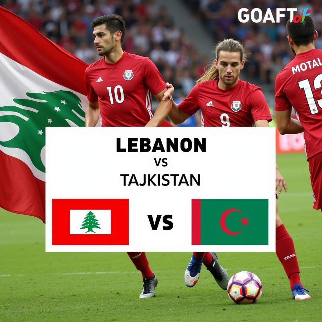 Lebanon và Tajikistan đối đầu trong quá khứ