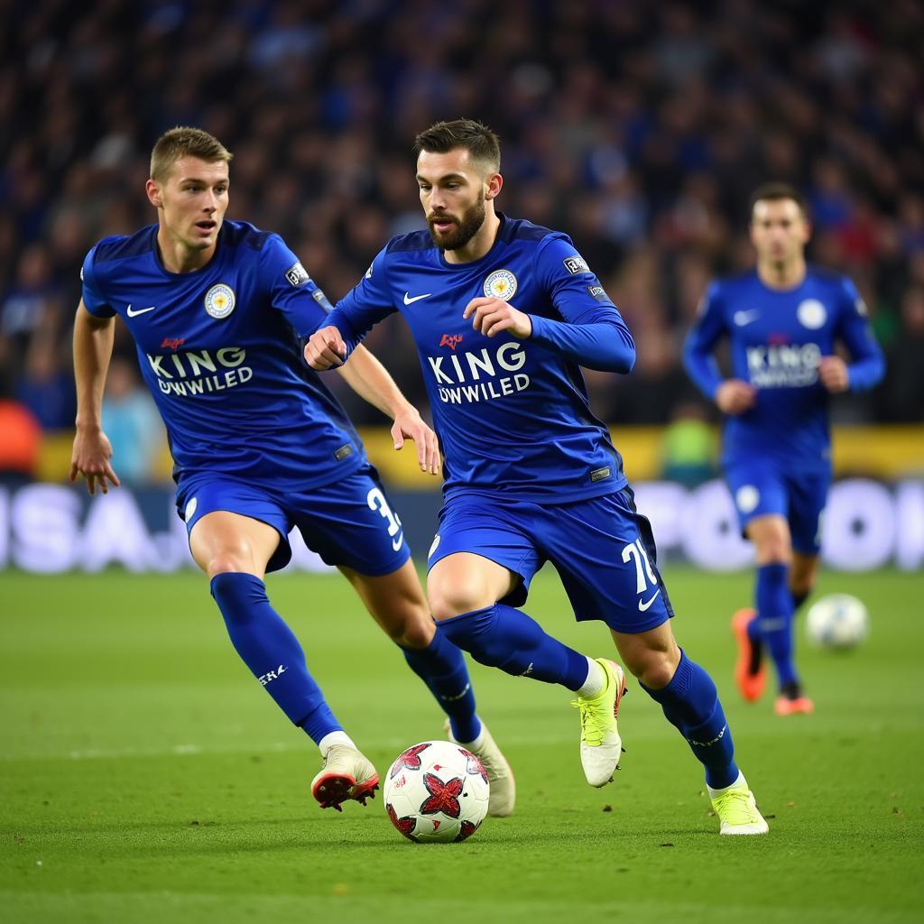 Leicester City tấn công tốc độ