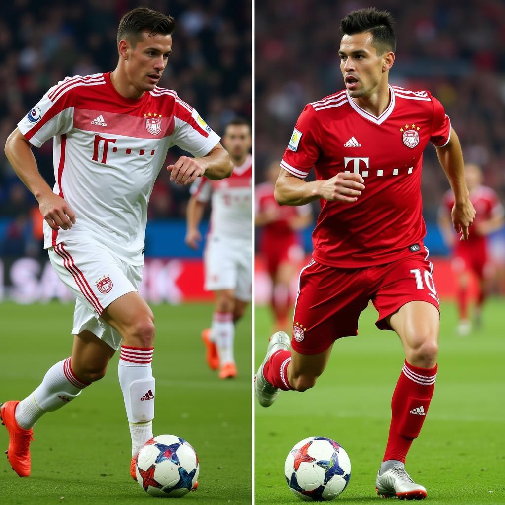 Lewandowski vs. Phòng tuyến Salzburg