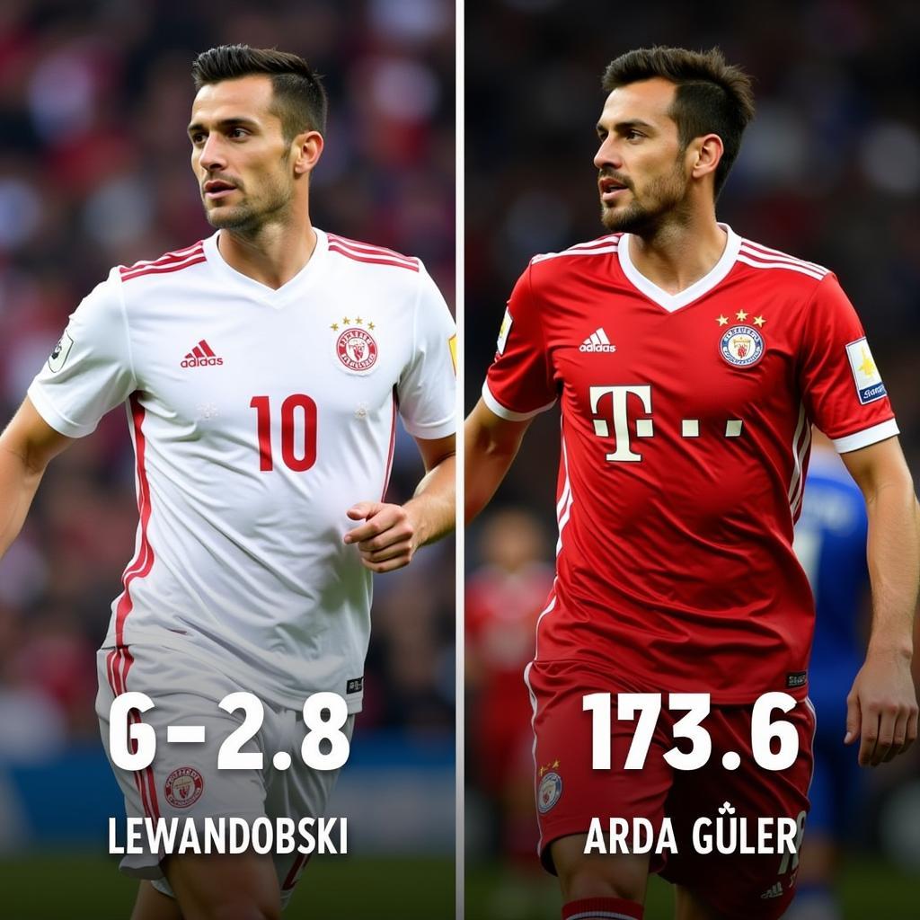 Robert Lewandowski (Bayern Munich) vs Arda Güler (Fenerbahce): Cuộc đối đầu giữa hai ngôi sao