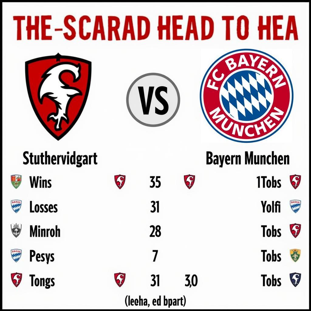 Lịch sử đối đầu Stuttgart - Bayern Munich