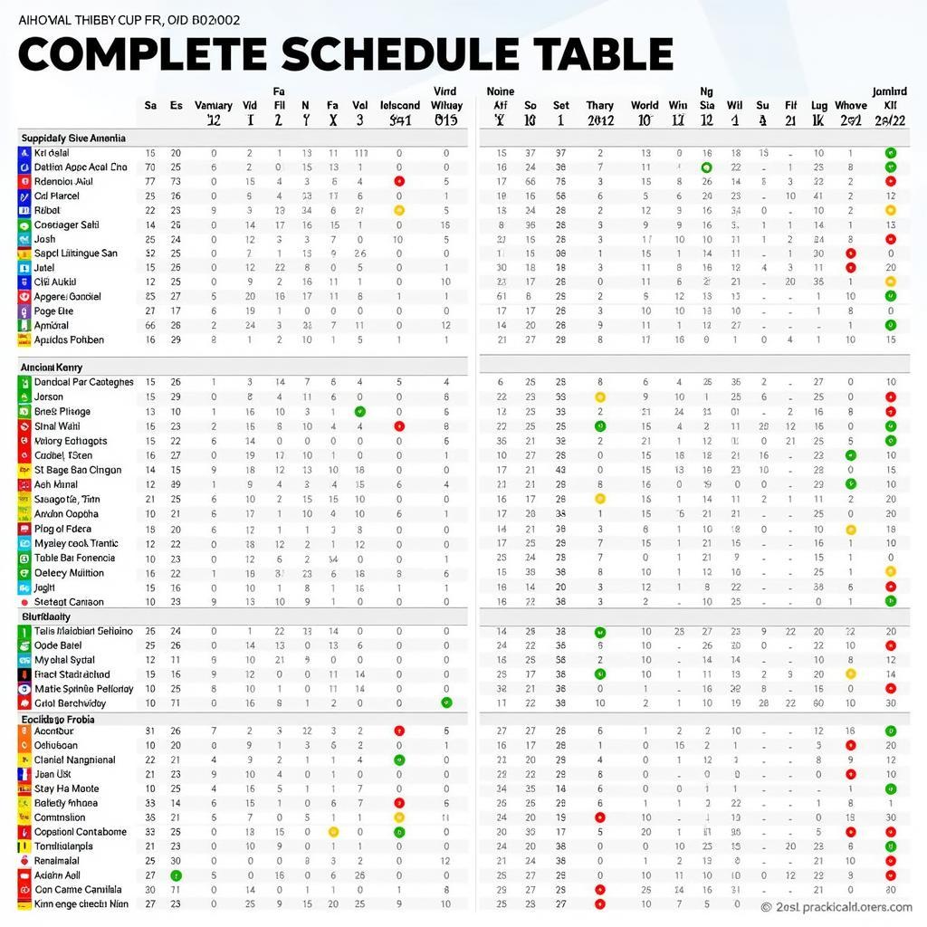 Lịch thi đấu World Cup 2022