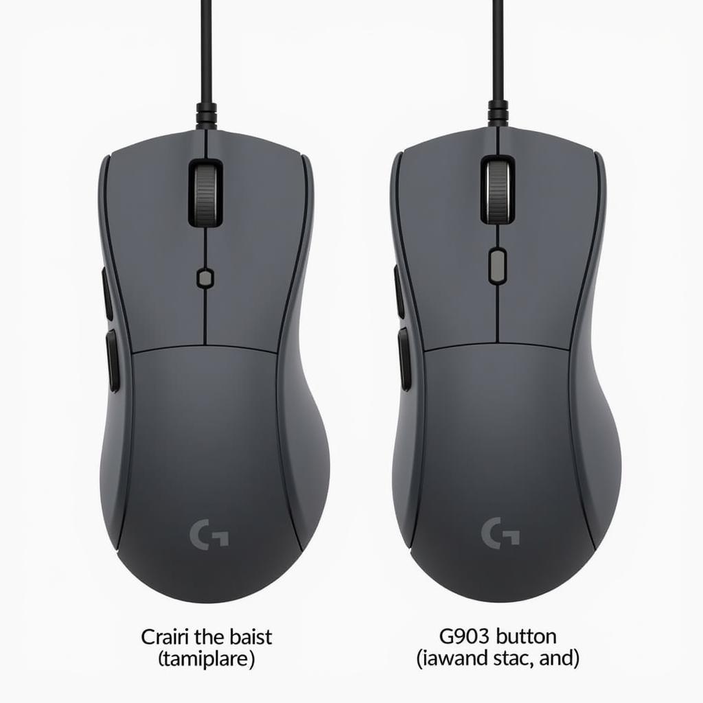 So sánh thiết kế Logitech G903 và G903 Hero